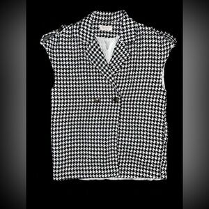 Classic Houndstooth Women's Vest